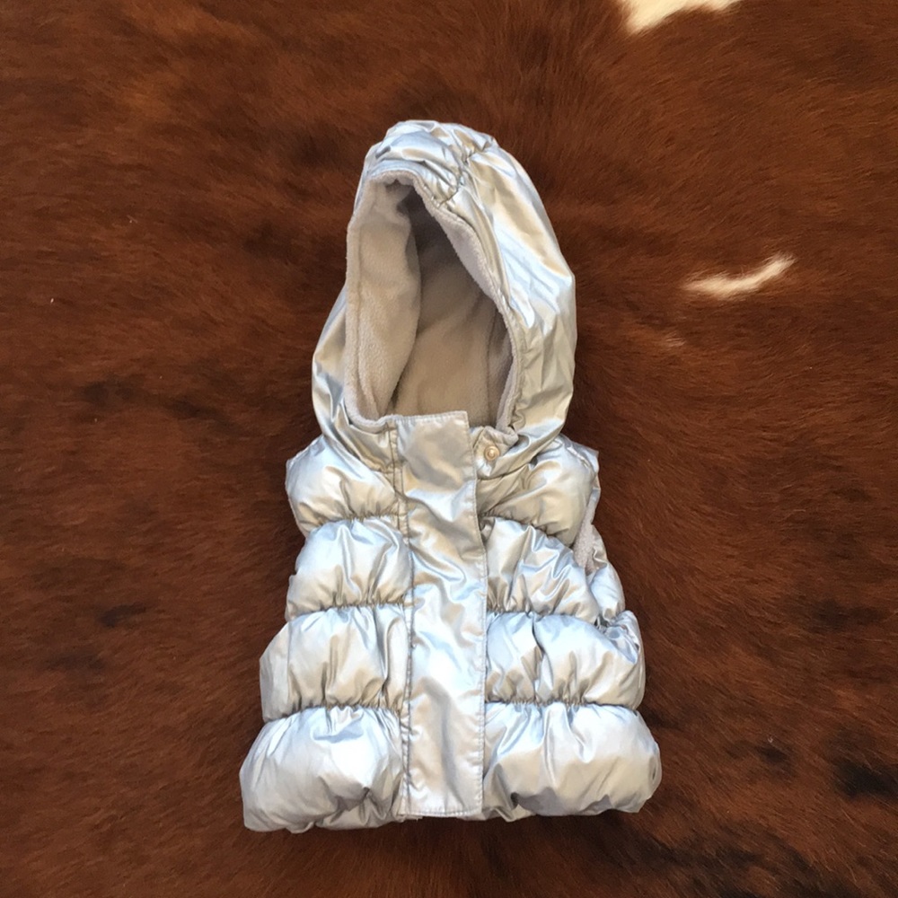 Silver vest
